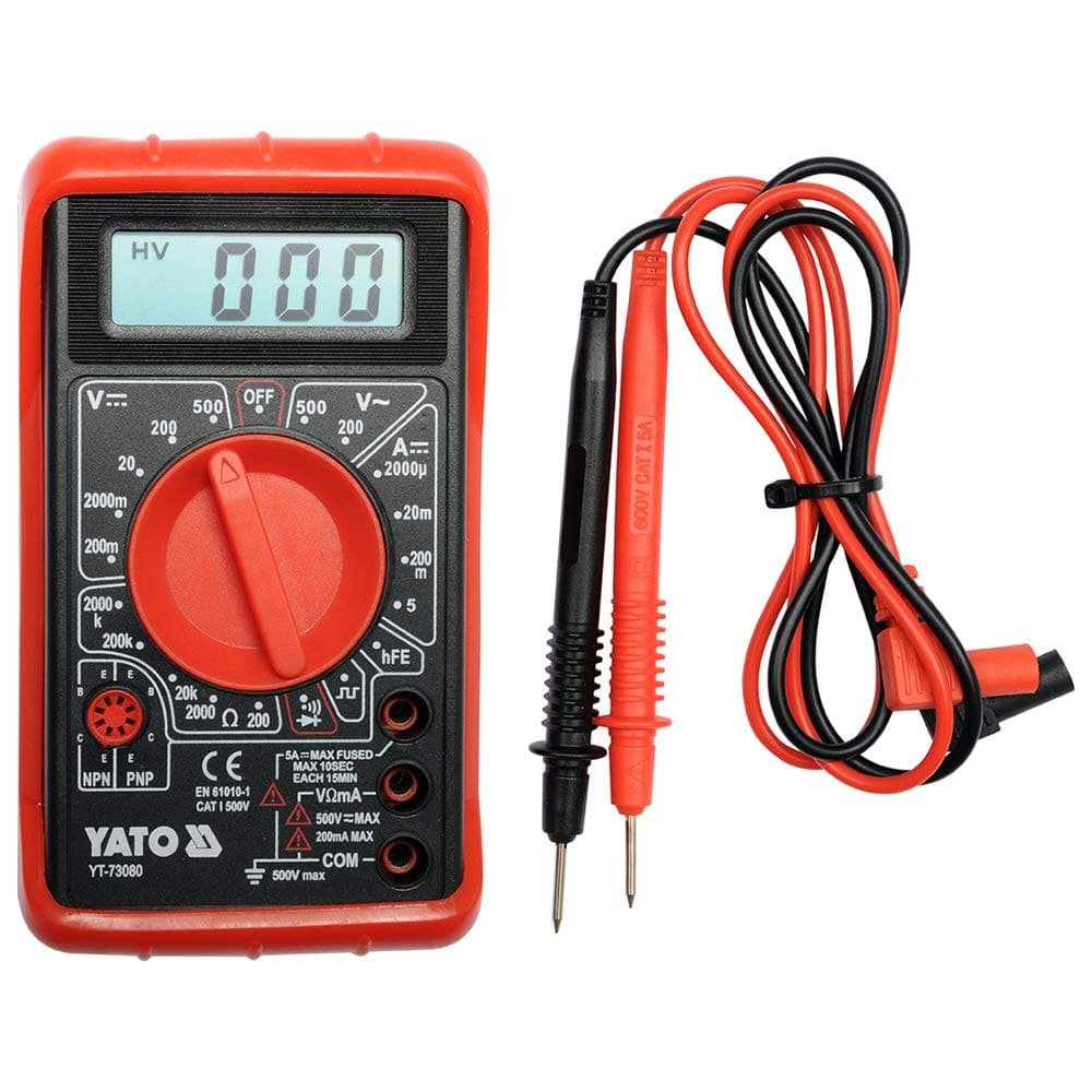 MULTIMETRO DIGITAL PROFESIONAL YATO YT 73080