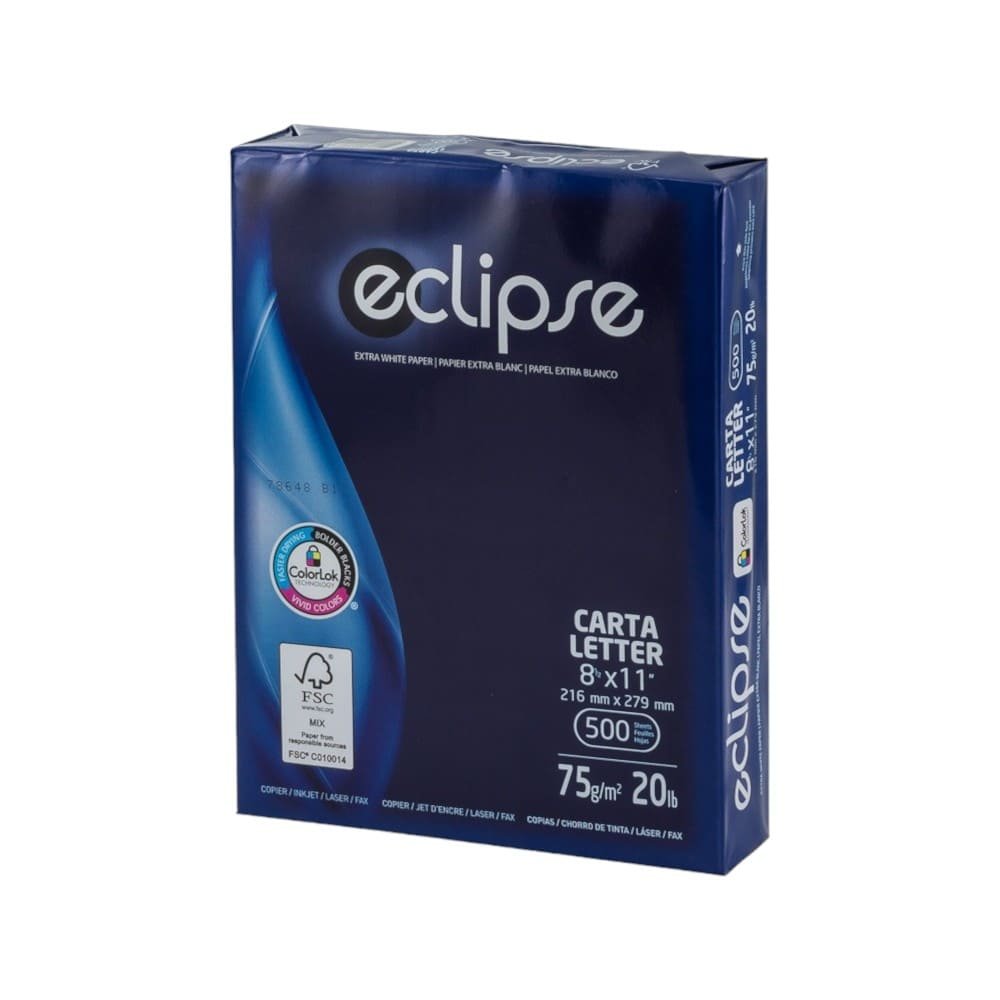 PAPEL BOND 75 GRAMOS ECLIPSE PX500 CARTA