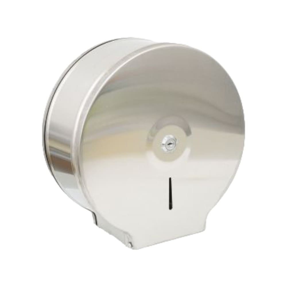 DISPENSADOR DE PAPEL ACERO INOXIDABLE MATE