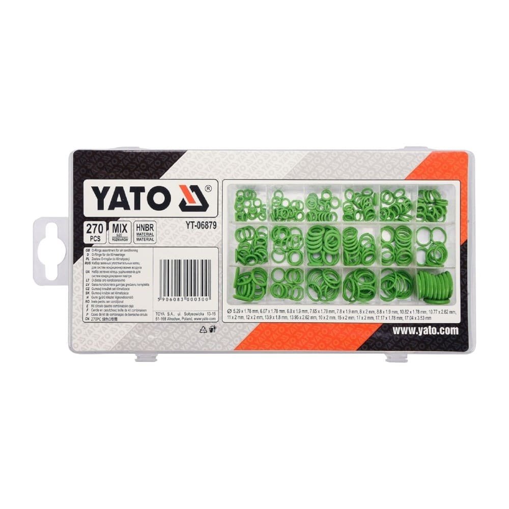 SET DE ORING PARA AIRE ACONDICIONADO YATO YT 06879