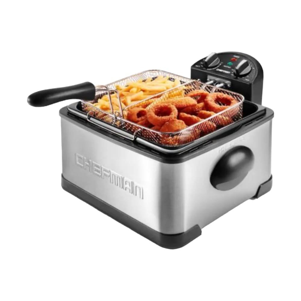 FREIDORA DE ACERO INOXIDABLE XL 4.5 LITROS CHEFMAN