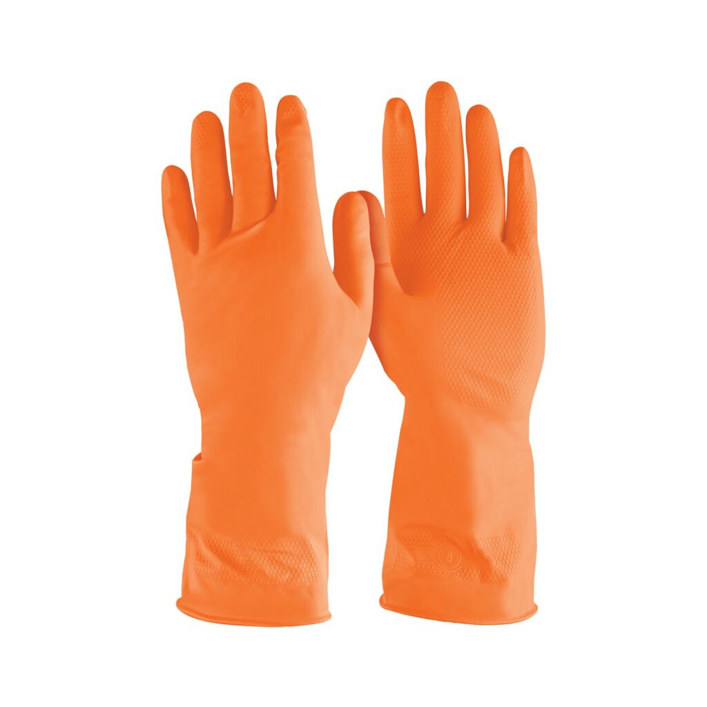 GUANTES DE LÁTEX PARA LIMPIEZA M, TRUPER