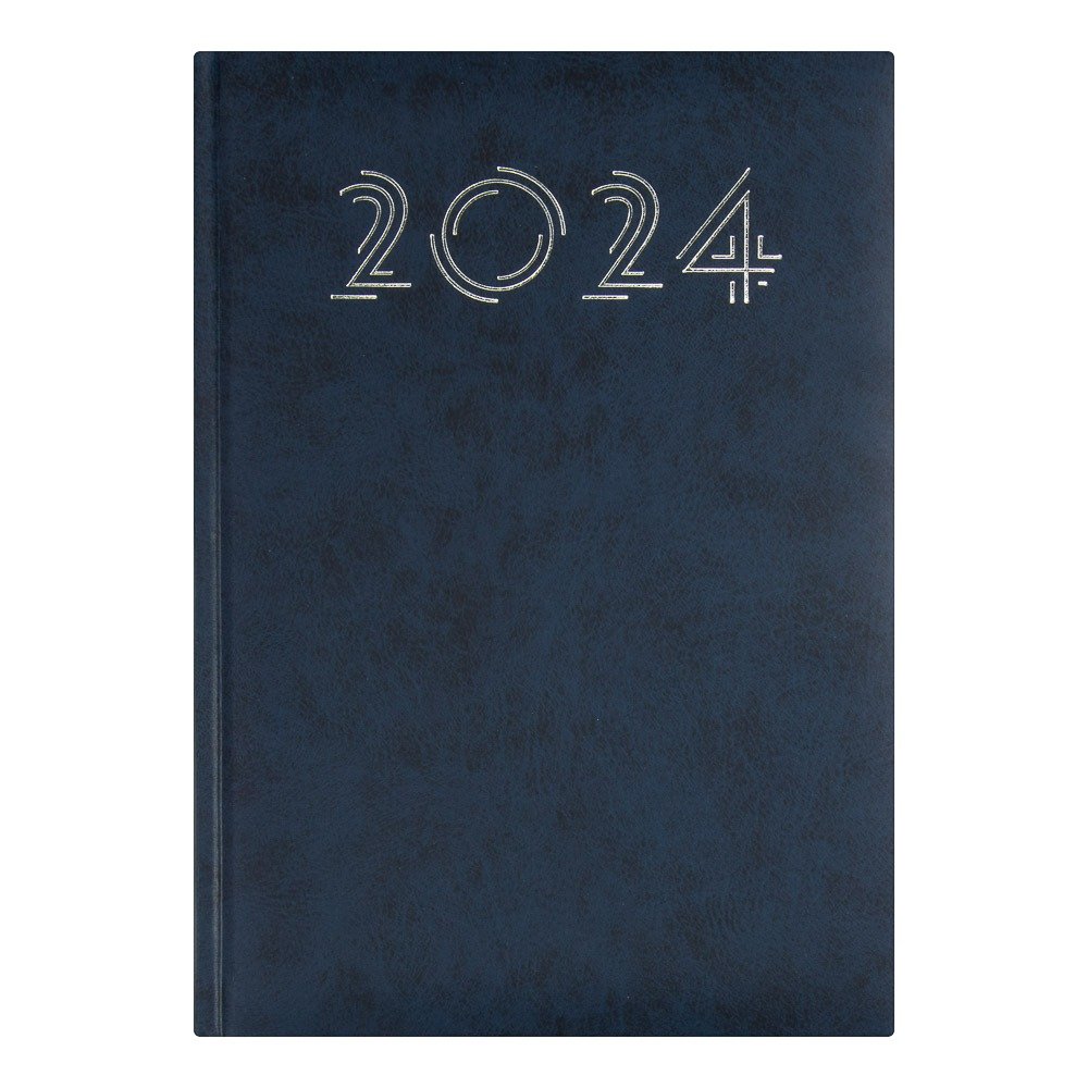 AGENDA DIARIA FAST 2025 MARMORA AZUL MARINO