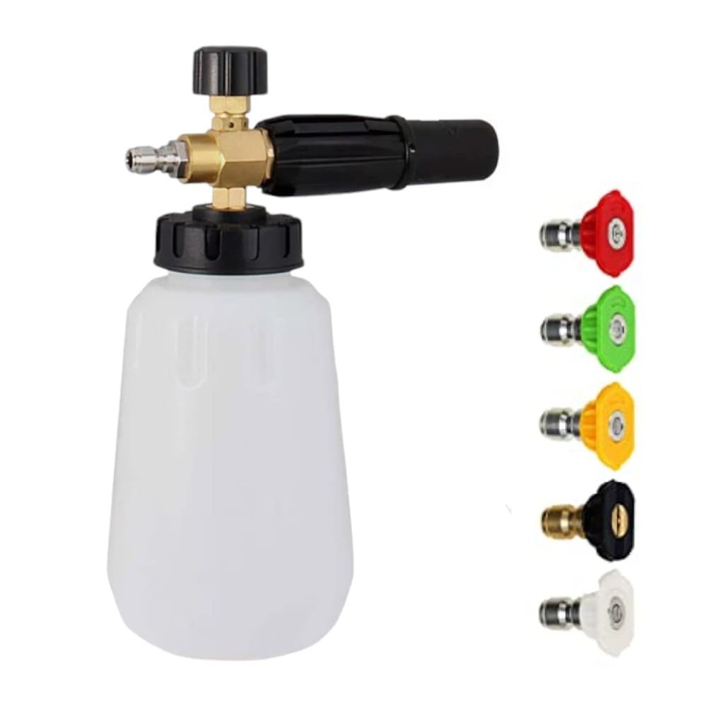 ESPUMADORA 1 LITRO CON ACCESORIOS PARA HIDROLAVADORA