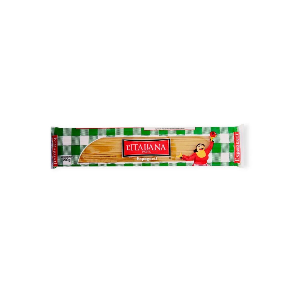 SPAGHETTI ITALIANA 200 GRAMOS