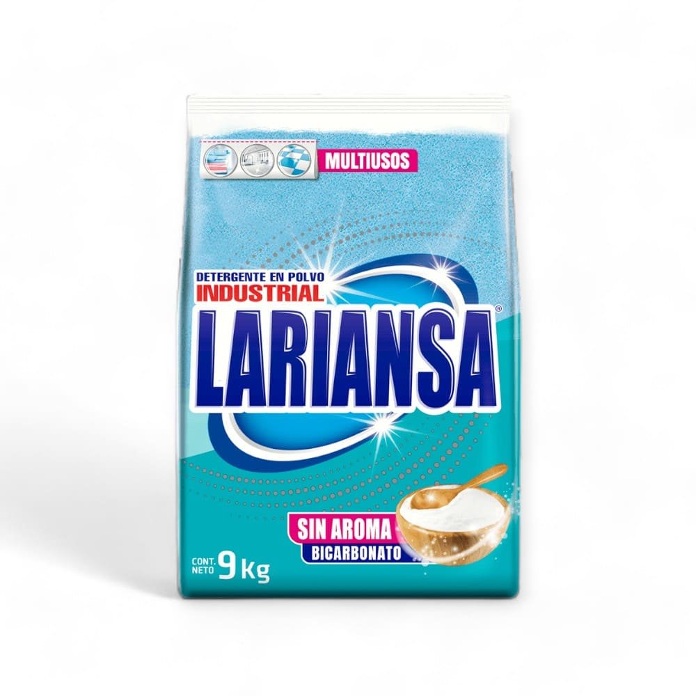 BOLSA DE DETERGENTE LARIANSA 9K SIN AROMA