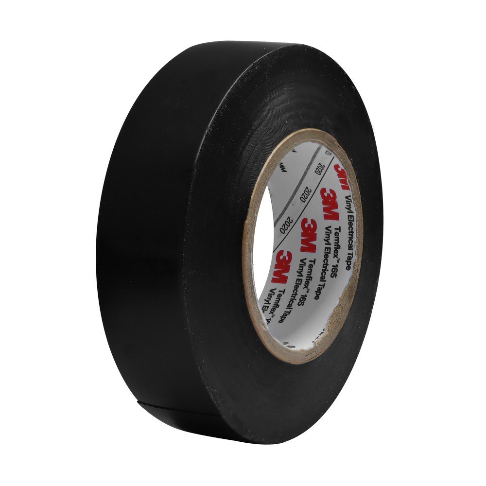 CINTA DE AISLAR 3/4 IN X 60 FT NEGRA TEMFLEX 3M