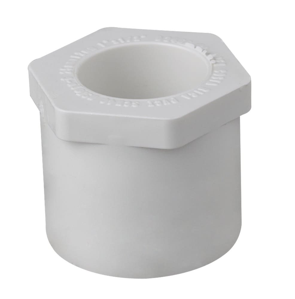 REDUCTOR DE 1/2 IN A 3/4 IN LISO PVC