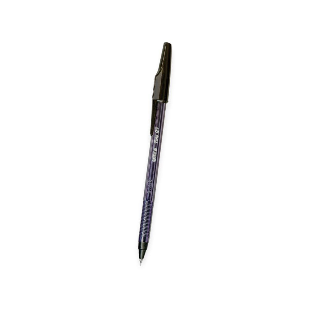 BOLIGRAFO BOLIK ULTRA FINO 0.7 UNIDAD NEGRO