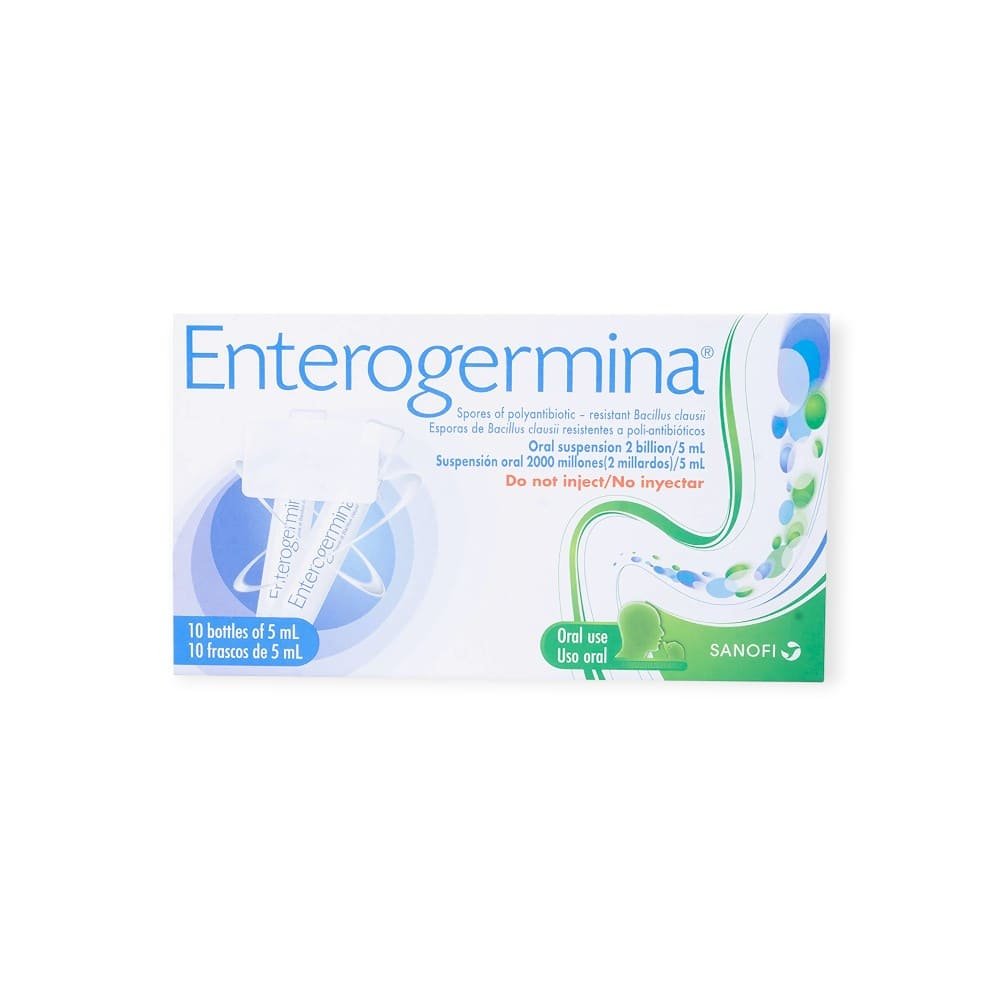ENTEROGERMINA 2 BILLONES 1 VIAL BEB 5ML