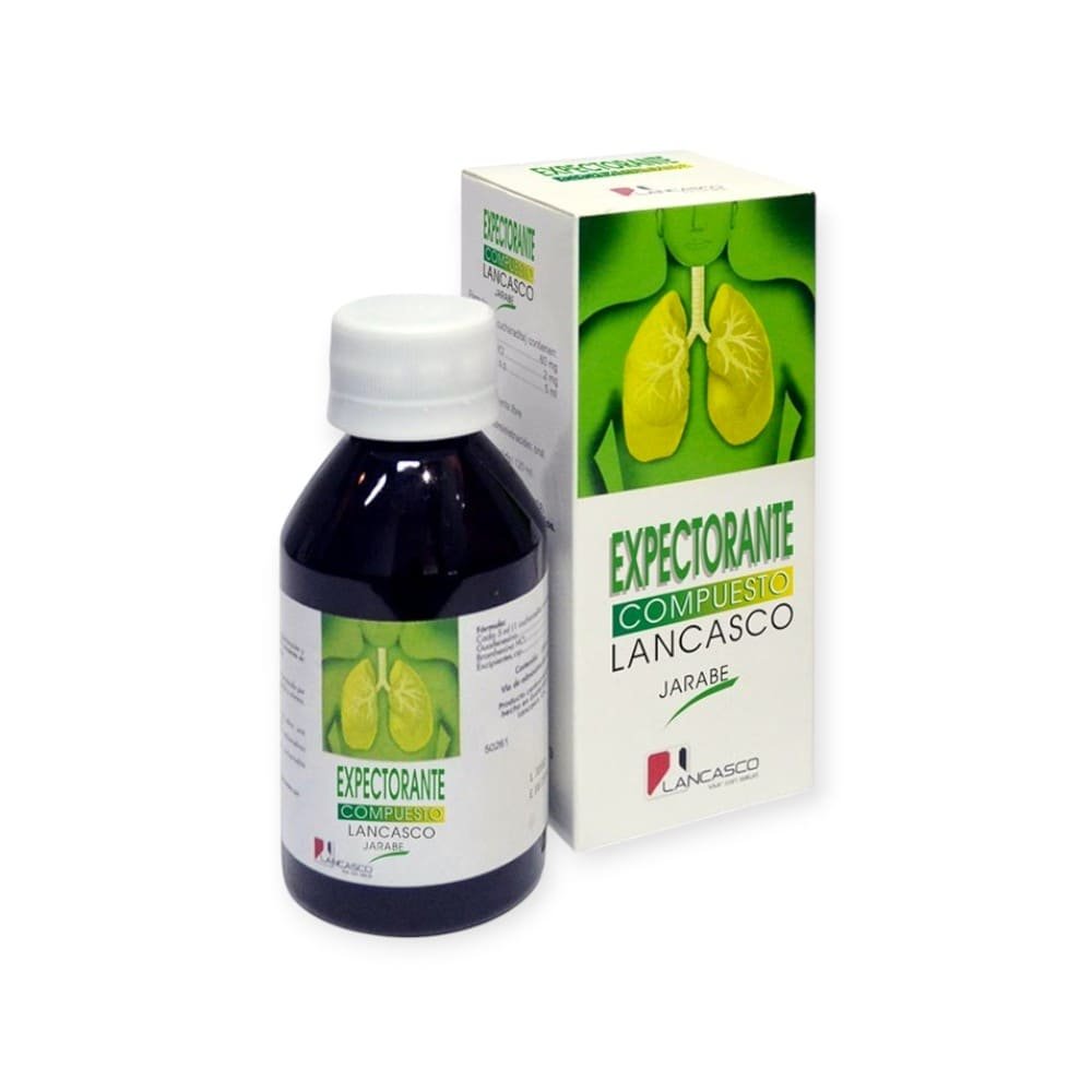 EXPECTORANTE COMPUESTO JARABE 120 ML LANCASCO