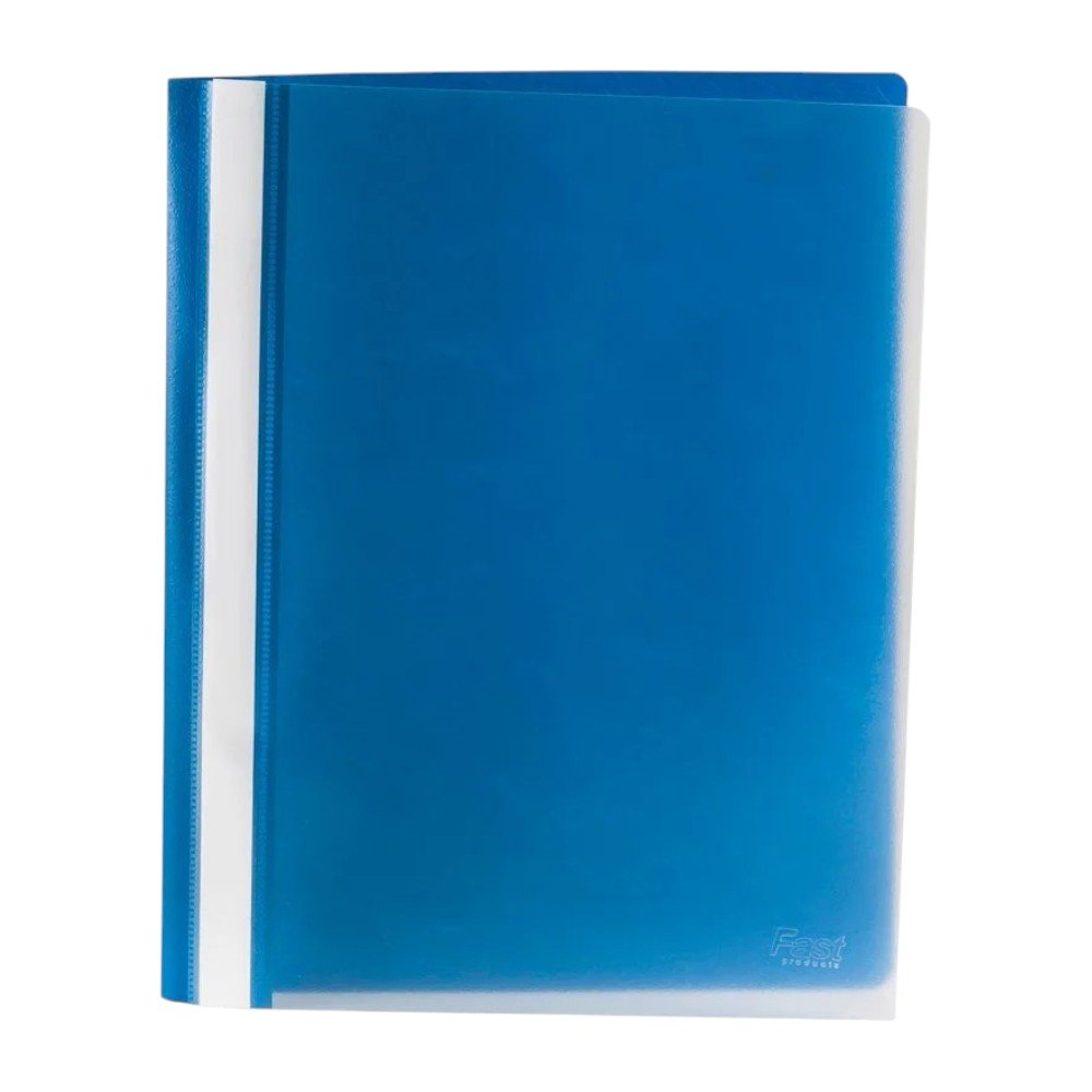 FOLDER PLASTICO FAST CARTA CELESTE
