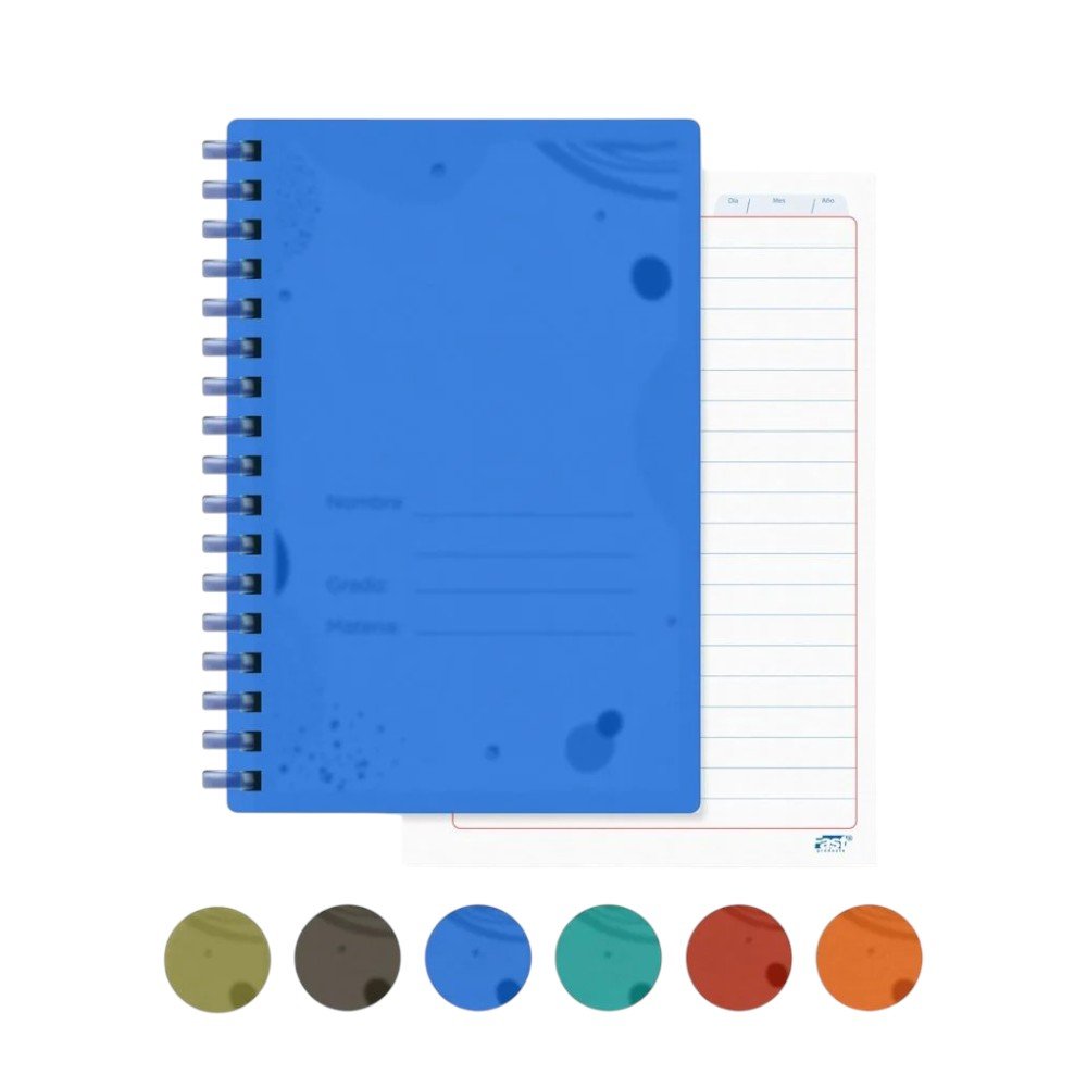 LIBRETA CON ESPIRAL SUAVE FAST 10X15CM 100H