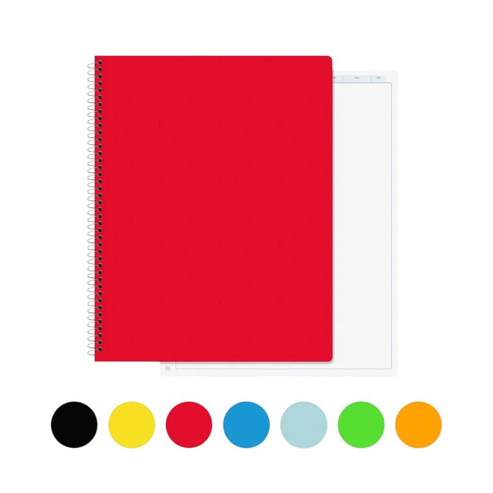 CUADERNO CON ESPIRAL FAST 100H LISO