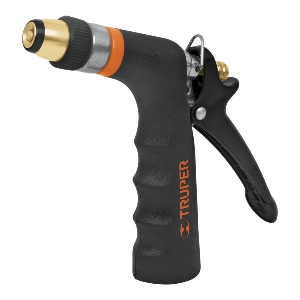 PISTOLA PARA MANGUERA CON 2 PATRONES DE RIEGO - TRUPER