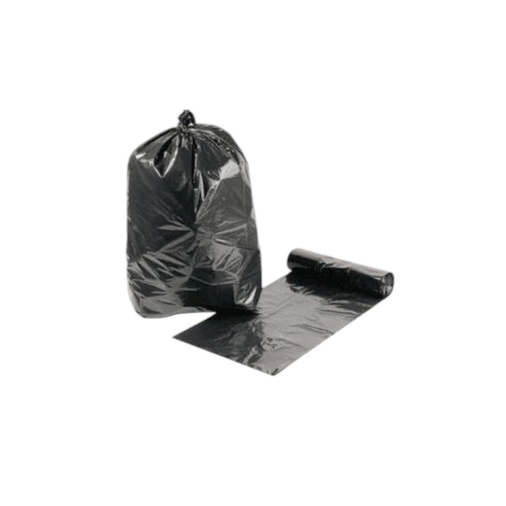 BOLSA PARA BASURA NEGRA 20 GAL 20 UDS 30 X 38 IN BOLSI ROLL