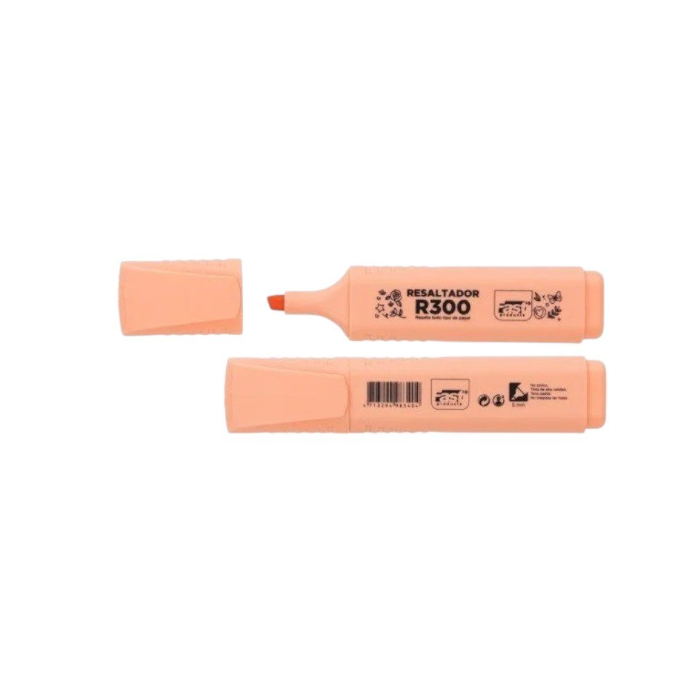 RESALTADOR FAST PASTEL R300 NARANJA