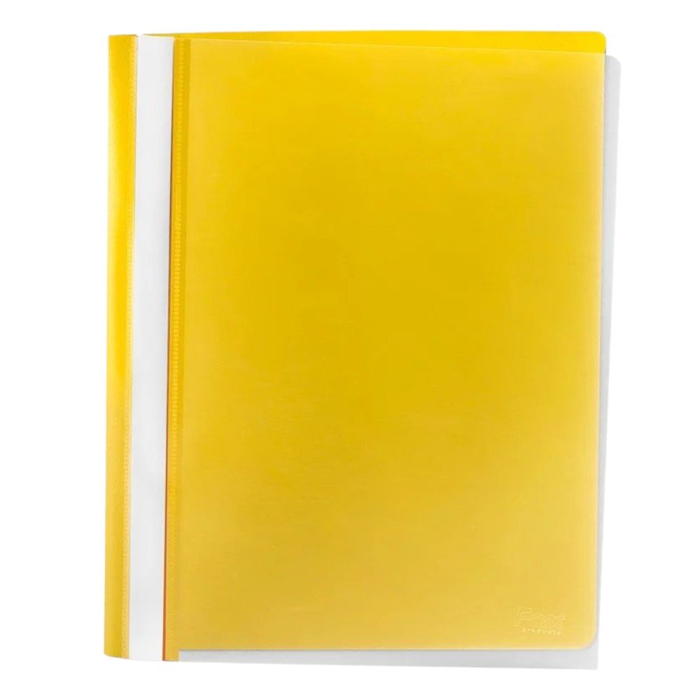 FOLDER PLASTICO FAST CARTA AMARILLO