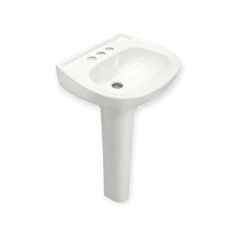COMBO LAVAMANOS PEDESTAL BLANCO