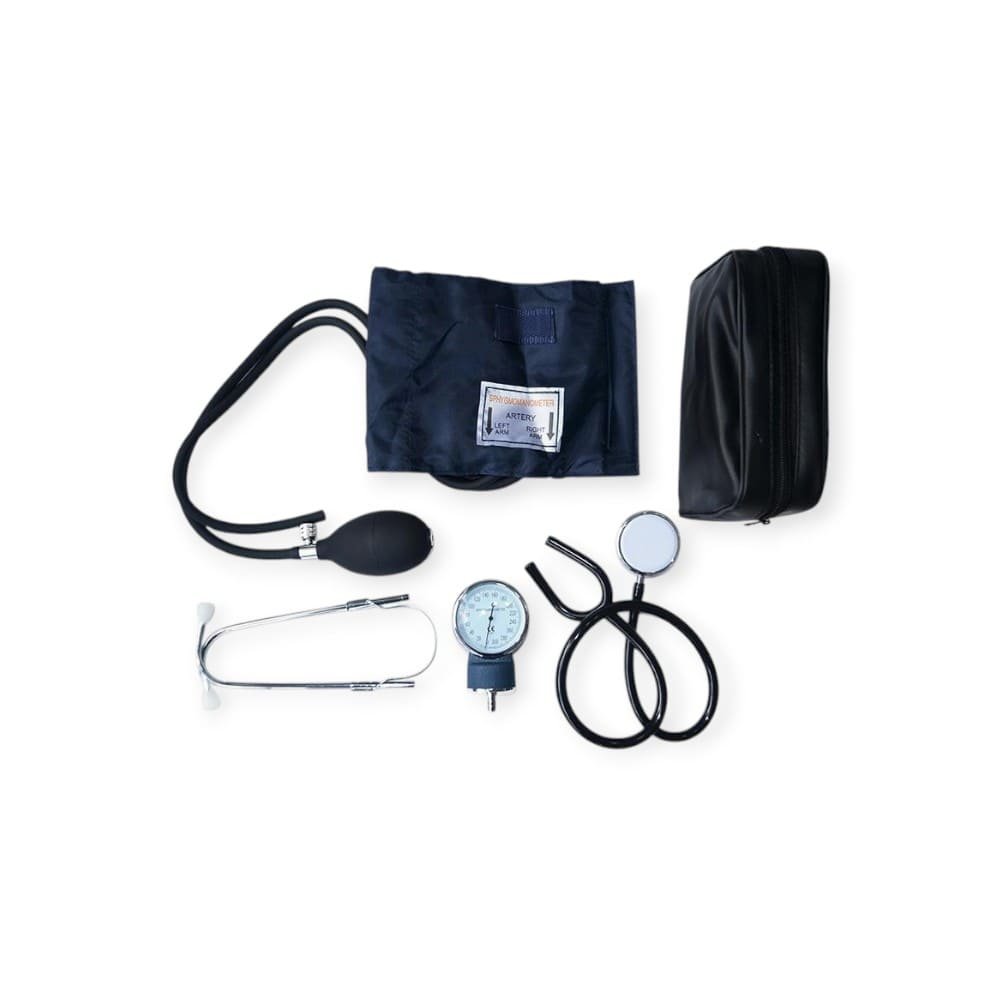 MONITOR DE PRESION ARTERIAL ESFIGMOMANÓMETRO PROMEDIX AZUL