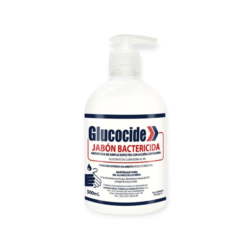 JABON BACTERICIDA GLUCOCIDE 500 ML