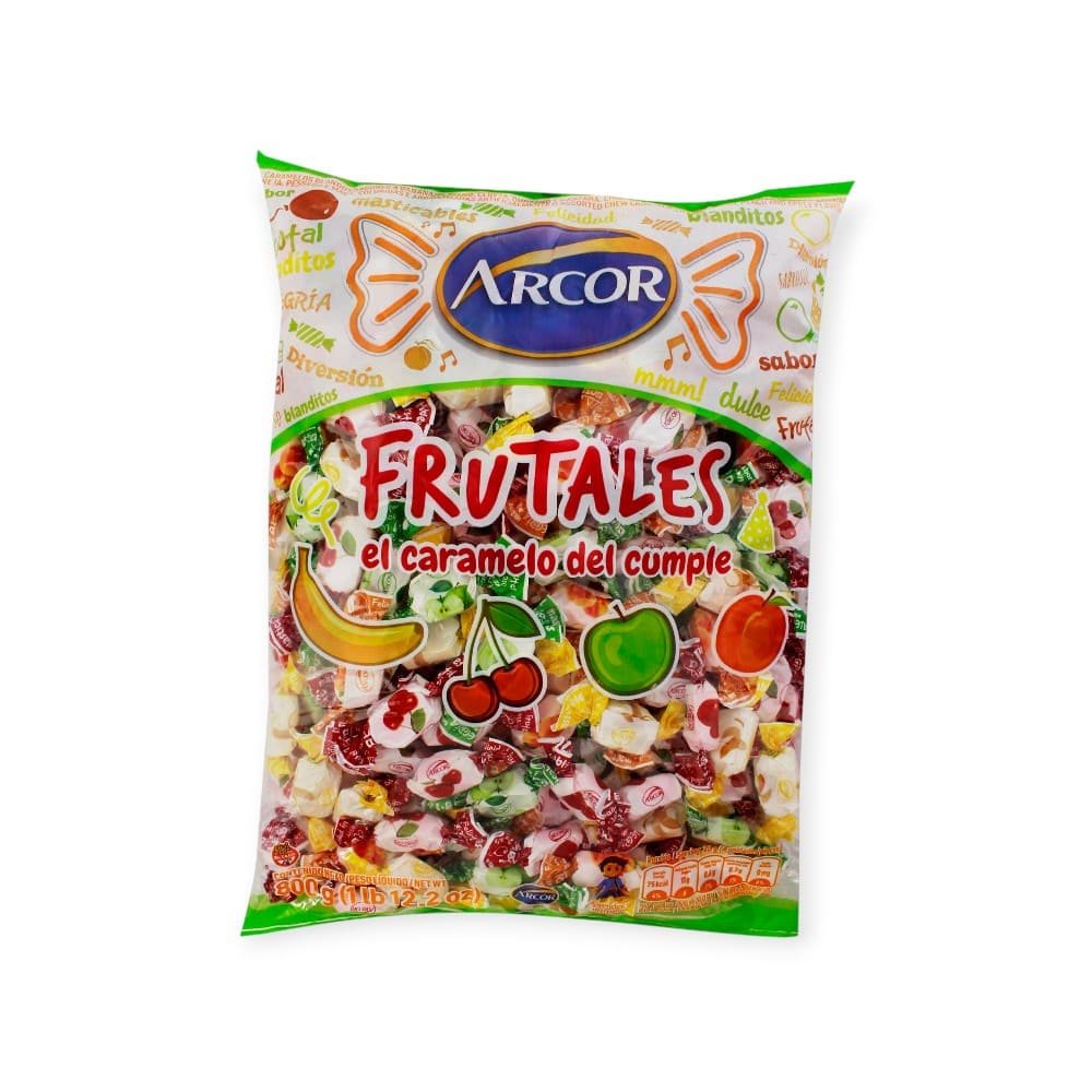 DULCES MARCA ARCOR FRUTALES 800 GRAMOS