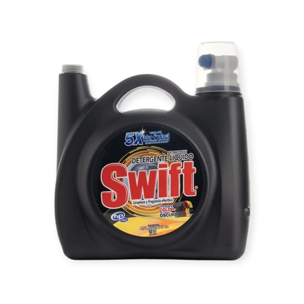 DETERGENTE LIQUIDO SWIFT ROPA OBSCURA 4.5 LITROS