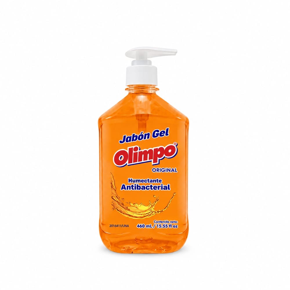 Jabón Gel Olimpo Original humectante antibacterial de 460 ml